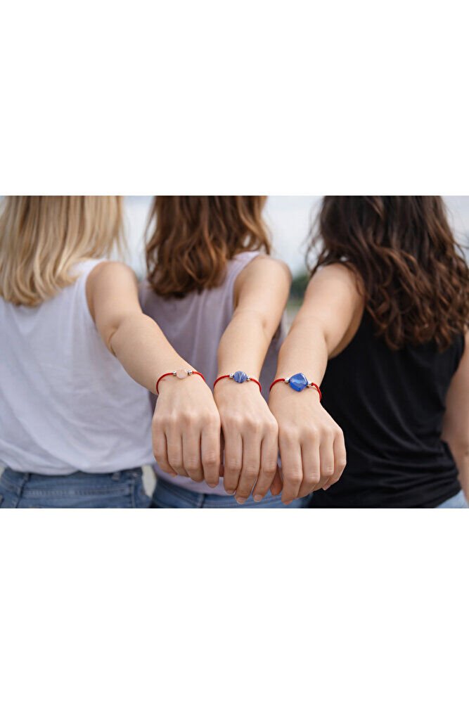 Arkadaş Bilekliği 3 Adet Renkli Dostluk Bilekliği (Fotoğraftakinden Farklı Renkler Gelebilir)