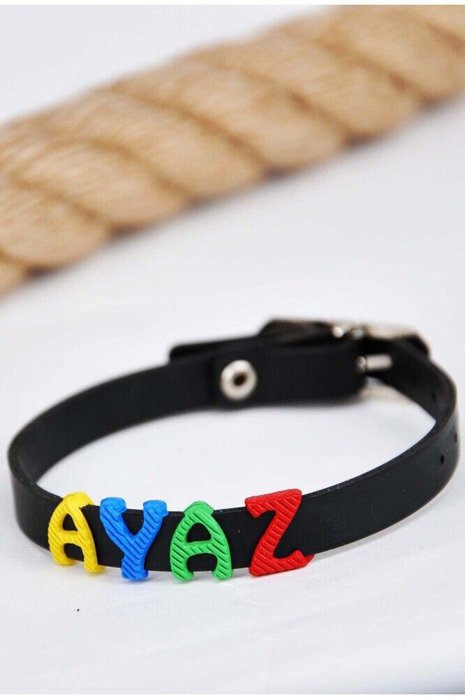 Örümcek Figürlü İsimli Bileklikli Siyah Renk Led Dokunmatik 4-10 Yaş Çocuk Kol Saati